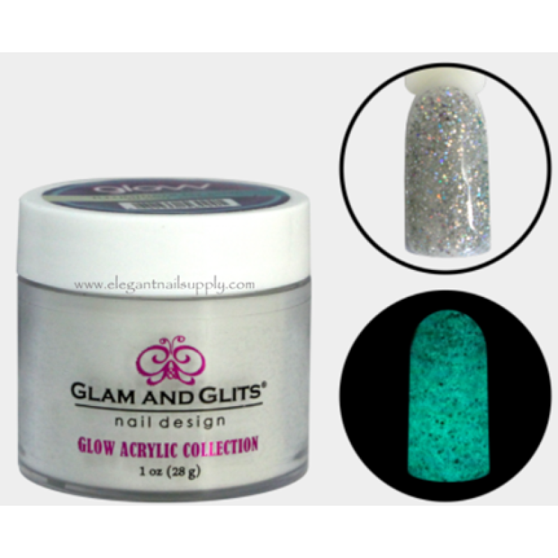 Glam and Glits Glow Acrylic Powder GL2016 HALO