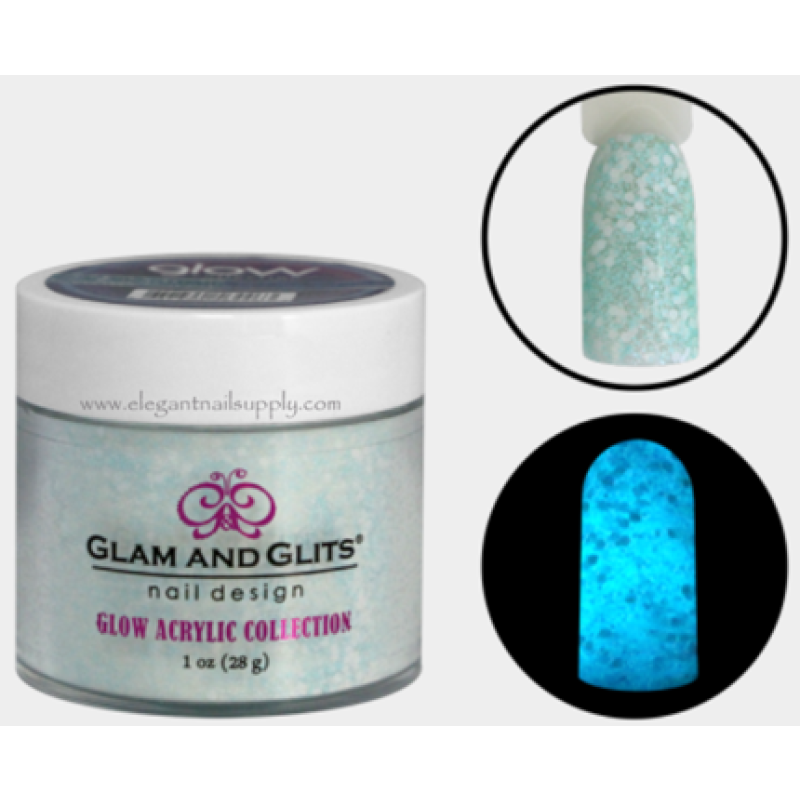 Glam and Glits Glow Acrylic Powder GL2019 BEAUTIFUL SOUL TICE