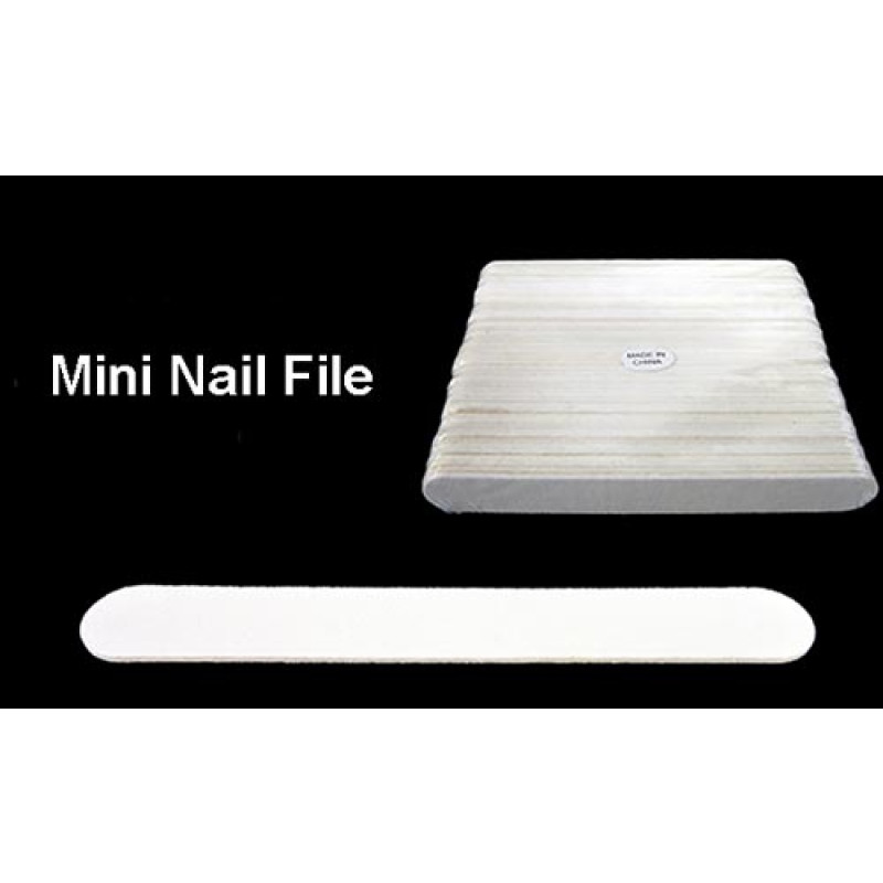 White Mini Nail File