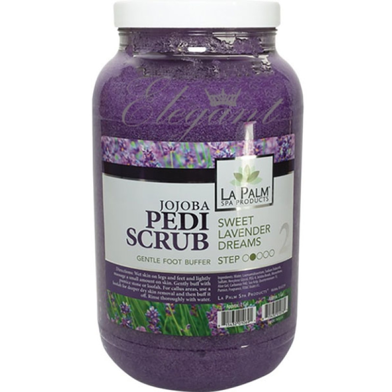 La Palm - Pedi Gel Scrub Sweet Lavender