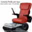 Ceneta Pedicure Spa with Human Touch Massage Chair HT-245 - Red