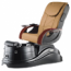 Pacific AX - Chair Leather Mocha_Base Black
